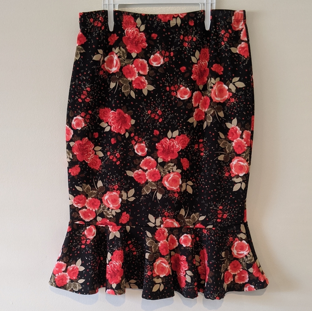 Floral skirt